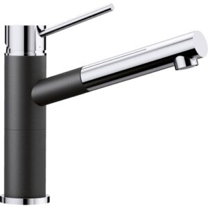 1515333 Miscelatore cucina con doccetta estraibile ALTA-S Compact Antracite / Cromato BLANCO