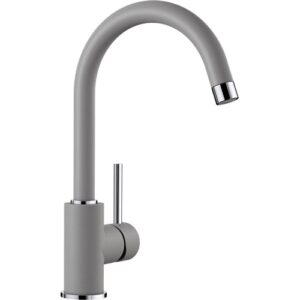 1519416 Miscelatore a canna alta  MIDA Alumetallic BLANCO