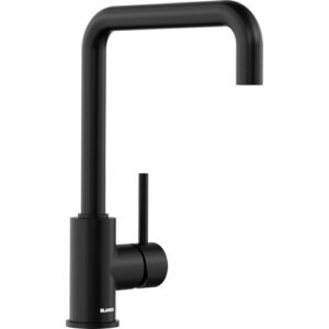 1526665 Miscelatore a canna alta MILI Nero Opaco BLANCO