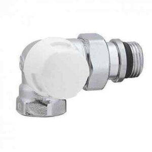 225462 1/2'' Detentore doppia squadra. ferro sinistra. Cromato.  CALEFFI