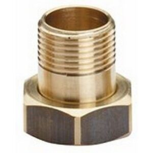 2012.10 CODOLO FILETTATO PIANO CON CALOTTA GIALLA 1/2 X 3/4