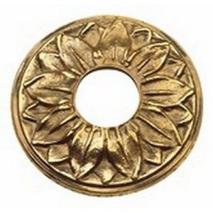 6105 ROSONE PIATTO CON FORO PER RUBINETTI DA 3/4 F - 1M