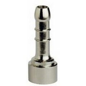 3014/N.10 PORTAGOMMA FEMMINA DN.13 NICHELATO  1/2