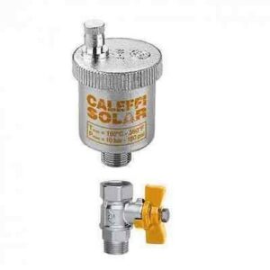 250931 Valvola automatica di sfogo aria per impianti solari 3/8" M CALEFFI