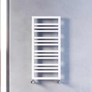 182550ESP Radiatore scaldasalviette elettrico verticale TOWER QUADRO Bianco 1931x500 CALEIDO
