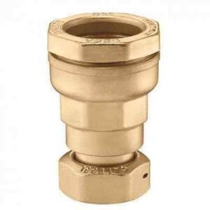 876525 DECA - Raccordo femmina con bocchettone, in ottone Ø 25 x 3/4" CALEFFI