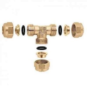 906016 Raccordo a tee Ø 16 CALEFFI