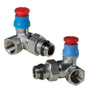 R403TG Valvola termostatizzabile con proiezione R403X054 1/2" sx GIACOMINI