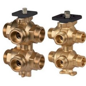 R274N Valvola di zona a sei vie attacchi filettati R274Y033 1/2" GIACOMINI