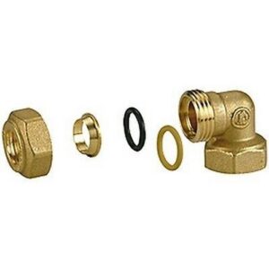 R563R Raccordo curvo 90° filettato femmina R563Y121 3/4" x 18 GIACOMINI