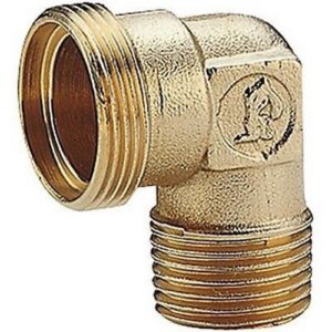 R562R Raccordo curvo con attacchi adattatori R562RY027 1" x 22 GIACOMINI