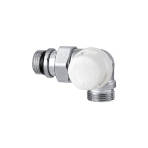 226312 Valvola termostatica doppia squadra per comando termostatico elettrotermico elettronico 3/8" - Destra CALEFFI