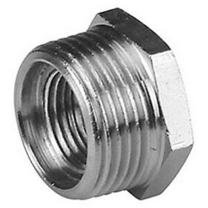 R93 Riduzione maschio-femmina per collettori R93Y006 1/2"M x 3/8"F GIACOMINI