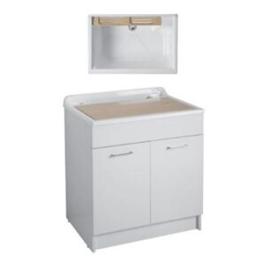 24110H Mobile lavanderia senza cesto 75x50xh86 Lindo GRIGIO ANTRACITE LUCIDO COLAVENE