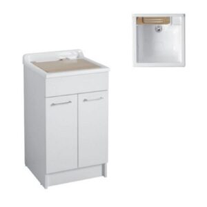 24120B Mobile lavanderia 50x45xh86 Jollywash BIANCO LUCIDO COLAVENE