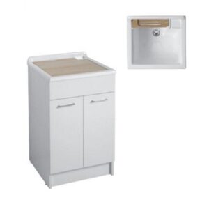 24170D Mobile lavanderia 50x50xh86 Swash CELESTE COLAVENE