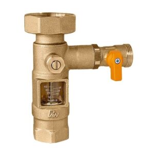 255018 Flussometro di portata 1" - Scala 5-40 l/min per serie 255 CALEFFI
