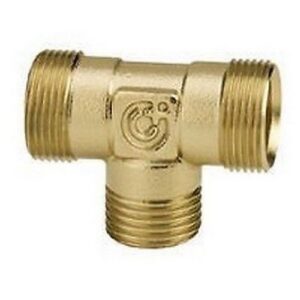 948400   23 p.1,5 x 1/2" M x 23 p.1,5 Raccordo tee maschio centrale  CALEFFI