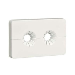 449902 Piastrina doppia coprimuro 40 mm CALEFFI