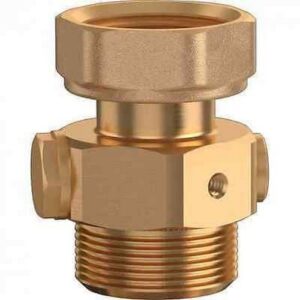 165003 Prolunga portasensori per gruppi serie 165, 166 e 167 1" M x 1" F CALEFFI