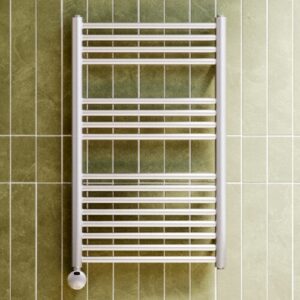 500725XSESP Termoarredo scaldasalviette elettrico verticale ITALO INOX Satinato 880x500 CALEIDO