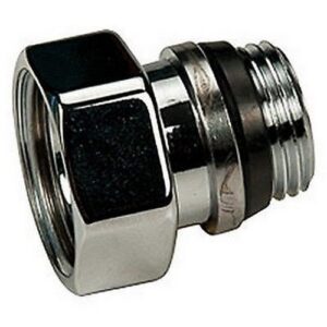 T15TG Bocchettone cromato lucido con autotenuta T15TGX004 1/2" GIACOMINI