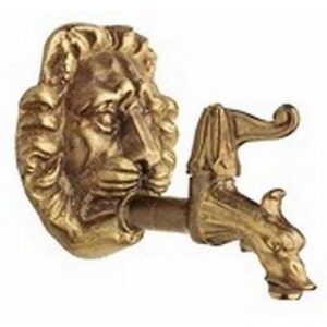 6042 TESTA DI LEONE CON RUBINETTO ARTISTICO