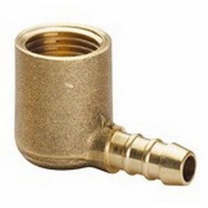 3003.10 CURVETTA FEMMINA PORTAGOMMA DN.10 GIALLA