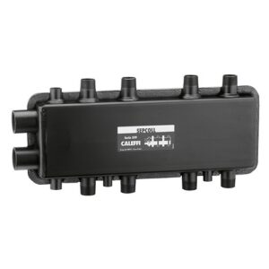 559022 Separatore idraulico-collettore 1 1/4"F per impianti di riscaldamento e condizionamento 2+2 derivazioni 1"M SEPCOLL CALEFFI