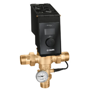600065 Miscelatore elettronico ibrido antilegionella 1" LEGIOMIX® 2.0 CALEFFI