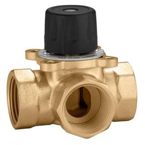 610900 Valvola miscelatrice a tre vie, filettata, a settore Rp 2”   40 CALEFFI