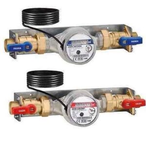 700052 Stacco acqua sanitaria fredda 3/4'' a lettura locale CALEFFI