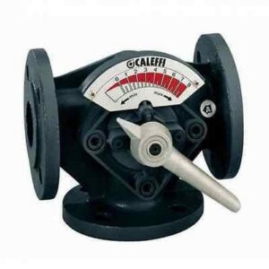 612100 Valvola miscelatrice tre vie, flangiata, a settore DN 100 CALEFFI