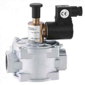 839207 Elettrovalvola gas, normalmente aperta con riarmo manuale 1 1/4" CALEFFI