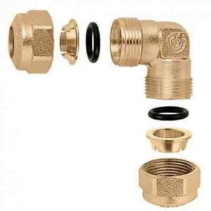 905015 Raccordo curvo Ø 15 CALEFFI