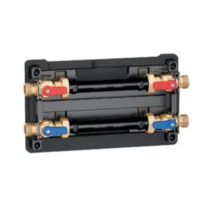 700000 002 Dima per moduli d’utenza completo di valvole 3/4" PLURIMOD® CALEFFI