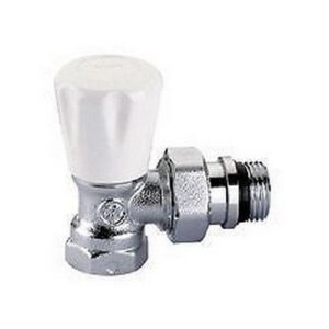 401500  3/4" Valvola termostatizzabile per radiatori, attacchi a squadra CALEFFI