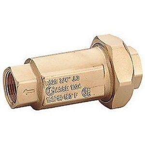 R623 Sconnettore a doppio ritegno per impianti sanitari R623Y004 3/4" GIACOMINI