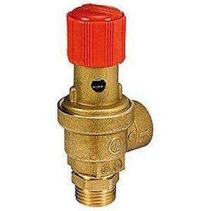 R140M Valvola di sicurezza R140MY003 1/2" x 3 bar GIACOMINI