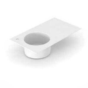 C3213701L Lavabo in ceramica 1 vasca Sx con foro rubinetteria 80x48 Skyland BIANCO LUCIDO COLAVENE