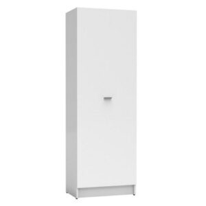 CA1602BM Mobile bagno colonna a terra 4 ripiani e 1 anta Dx 60x38x177cm BIANCO COLAVENE