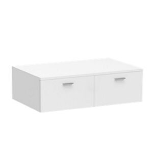 CM1250BM Mobile bagno sospeso 2 cassetti 120x50xh27cm Cento BIANCO COLAVENE