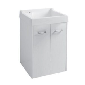 DLON0B Mobile contenitore lavatrice 73x67,5xh109 Domestica BIANCO COLAVENE