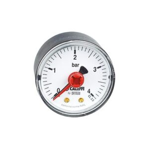 F0002253 Manometro assiale a clip Ø50mm 0–4 bar CALEFFI