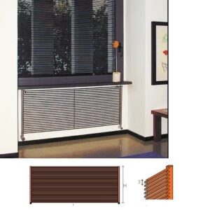 F3V 38-300 Calorifero Form orizzontale ø12mm 38-300L cm BREM