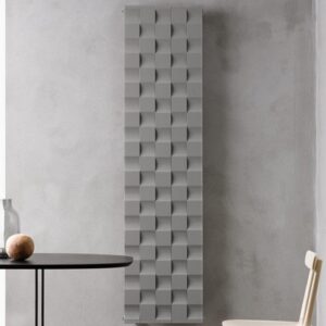 F5AIR1815ESP Radiatore termoarredo design elettrico verticale AIR SINGLE Bianco 1925X503 CALEIDO