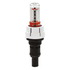 F69912 Flussometro per collettore di distribuzione per impianti a pannelli serie 664 0-5 l/min CALEFFI