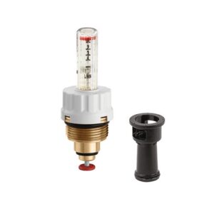 F69937 Flussometro per collettore di distribuzione in tecnopolimero serie 671 1-4l/min CALEFFI