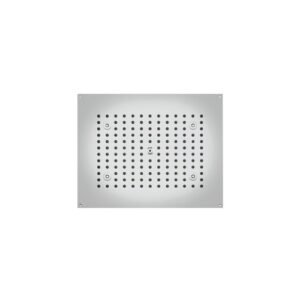 H37450000030016 Soffione per controsoffitto rettangolare con 4 luci LED per cromoterapia DREAM BOSSINI