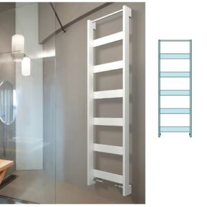 HERG'S 148-50 Scaldasalviette Herg's bianco 148-50cm BREM